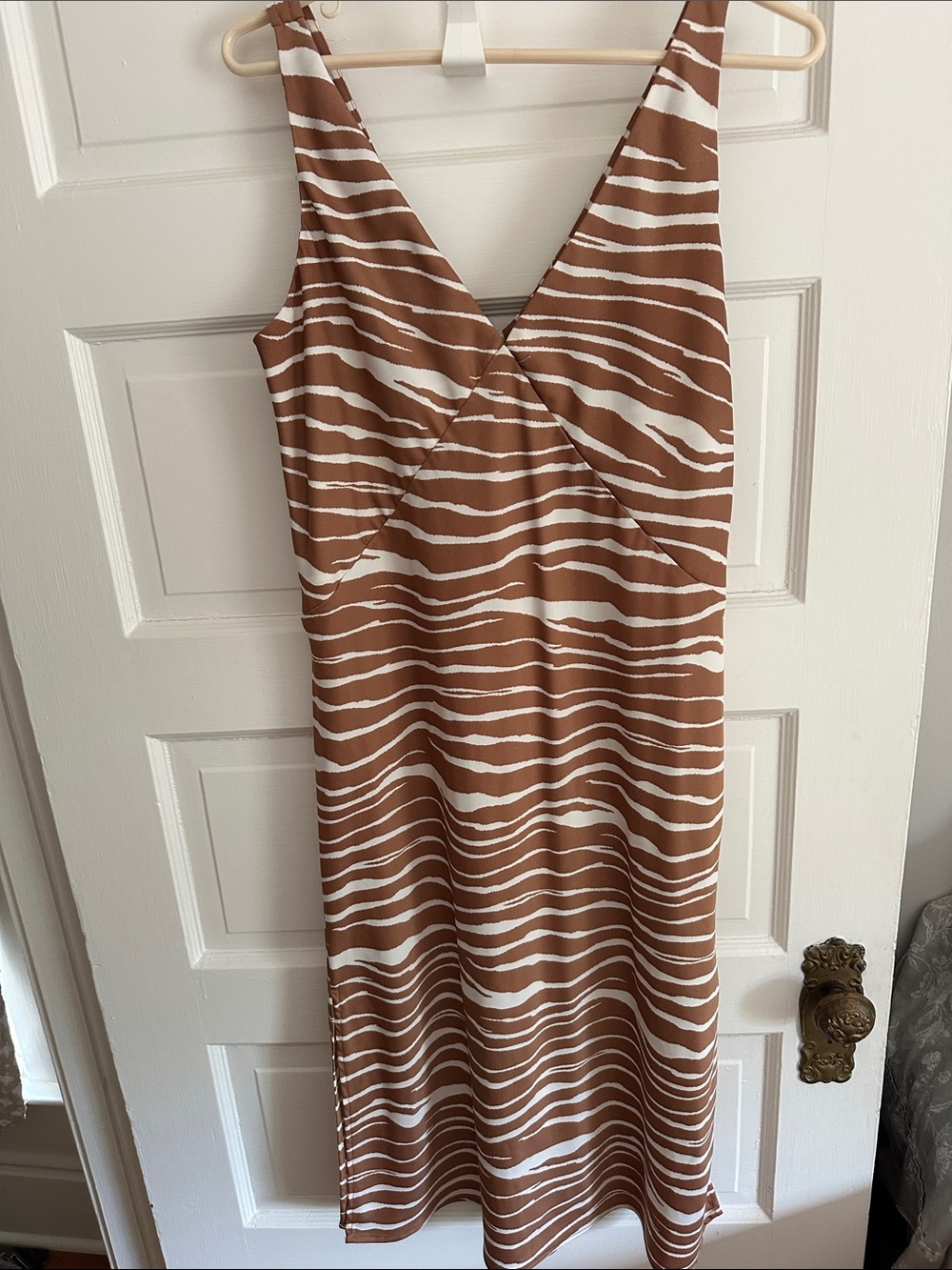Zebra Print Dress